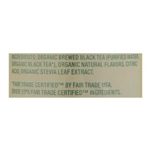 OG2 Zevia Black Tea With Raspberry Rtd 12/12 OZ [UNFI #23950]