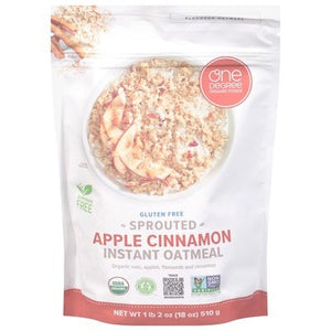 OG2 One Degree Organic Foods Sprouted Oatmeal,Appl Cinnamn 6/18 OZ [UNFI #25933]