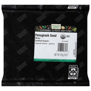 OG2 Frontier Fenugreek Seed Whole 1 LB [UNFI #28329]