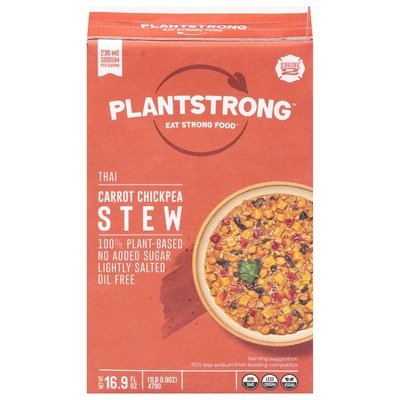 Plantstrong Thai Carrot Chickpea 6/16.9 OZ [UNFI #89431]