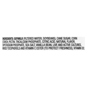 Silk Soy Vanilla Yogurt 8/5.3 OZ [UNFI #14412]