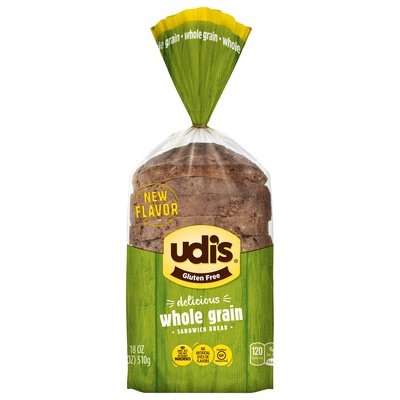 Udi Delics Whl Grn Bread 6/18 OZ [UNFI #40848]