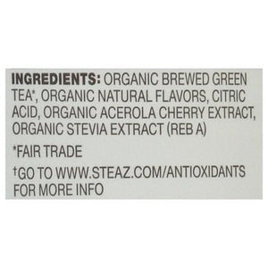 Steaz Zero Cal Iced Tea Peach Mango 12/16 OZ [UNFI #86551]