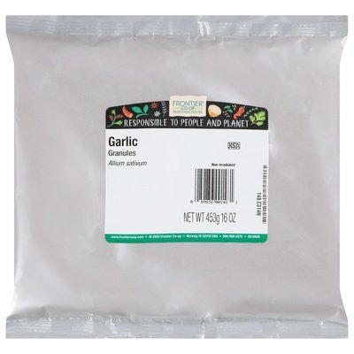 Frontier Garlic Granulated 1 LB [UNFI #34125]