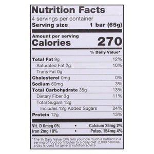OG2 Gomacro Oatmeal Chocolate Chip 7/4/2.3 OZ [UNFI #44183]