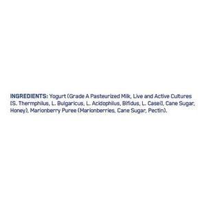 Ellenos Marionbry Yog 12/16 OZ [UNFI #86618]