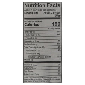 Sanders Dark Chocolate Sea Salt 6/5.5 Oz [UNFI #23243]