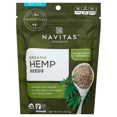 OG2 Navitas Shelled Hemp Seeds 12/8 OZ [UNFI #69768]