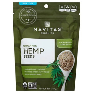 OG2 Navitas Shelled Hemp Seeds 12/8 OZ [UNFI #69768]