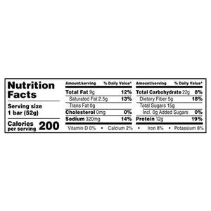 Rxbar Peanut Butter Chocolate Bar 12/1.83 OZ [UNFI #63818]
