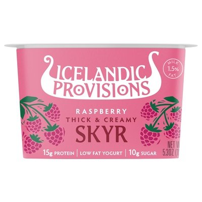 Ice Prov Skyr Raspberry 12/5.3 OZ [UNFI #80255]