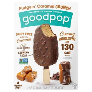 Goodpop Fudge & Caramel Crunch 8/4/2.25 Oz [UNFI #85426]