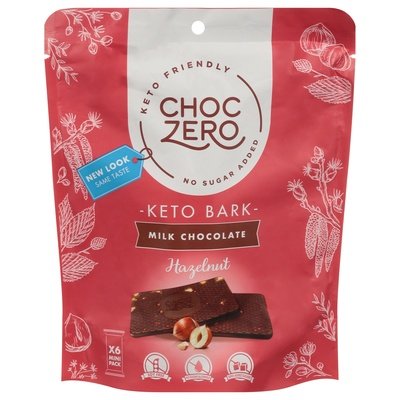 Choczero Milk Chocolate Hazelnut 12/6 OZ [UNFI #81519]