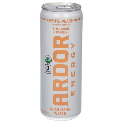 OG2 Ardor Sparkling Water White Peach  12/12 OZ [UNFI #12358] T