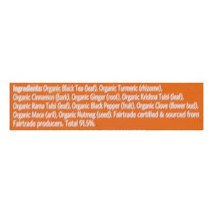 Organic India Turmeric Chai 6/18 Ct [UNFI #86563]