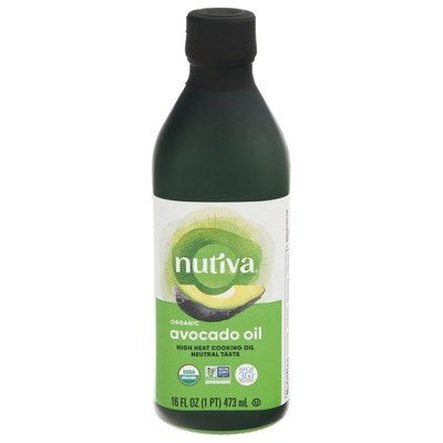 OG2 Nutiva 100% Pure Avocado Oil 6/16 OZ [UNFI #17524]