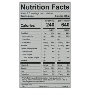 Feel Good Foods 3 Cheese Mac & Cheese Bites 9/8 OZ [UNFI #80019]