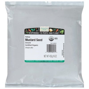 OG2 Frontier Mustard Seed Yellow Grd 1 LB [UNFI #28340]