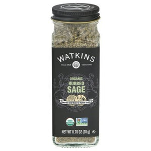 Watkins Rubbed Sage Seasoning 3/.70 Oz [UNFI #17592]