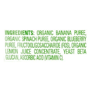 Happy Tot Bananas Spinach Blueberries 16/4 Oz [UNFI #53855]