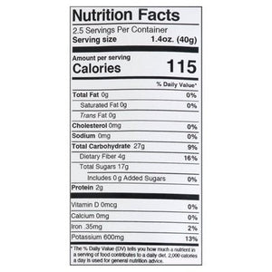 OG2 Barnana Raw Banana Bites Chewy 12/3.5 OZ [UNFI #80605]