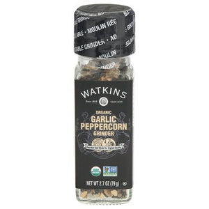 Watkins Grinder Garlic Peppercorn 3/2.7 Oz [UNFI #74639]