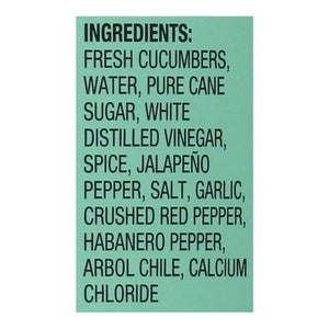 Suckerpunch Pickles,3-Pepper Fire Spears 6/24 Oz [UNFI #24644]