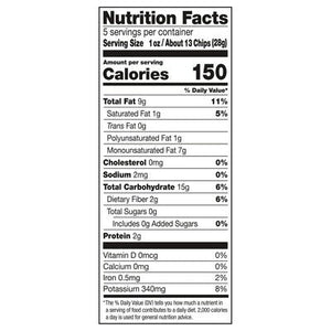 Kettle Chip No Salt 15/5 OZ [UNFI #36072]
