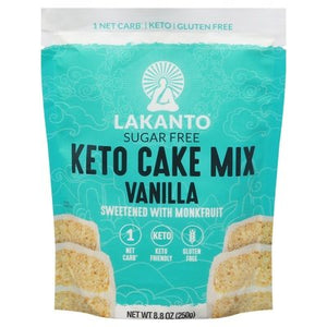 Lakanto Keto Vanilla Cake Mix 8/8.8 OZ [UNFI #08849]
