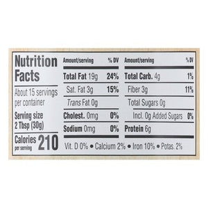 OG2 Woodstock Sesame Tahini Unsalted 12/16 OZ [UNFI #26099]
