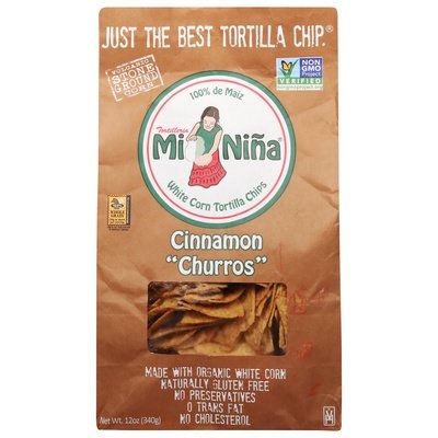 Mi Nina Cinnamon Churro 9/12 Oz [UNFI #48509]