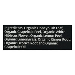 OG2 Choice Organic Teas Grapefruit Honeybush 6/16 BAG [UNFI #01106]