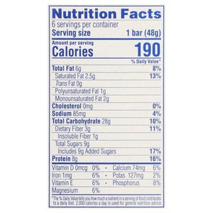OG3 Luna Lemon Zest Bar 6/6/1.69 OZ [UNFI #45109]