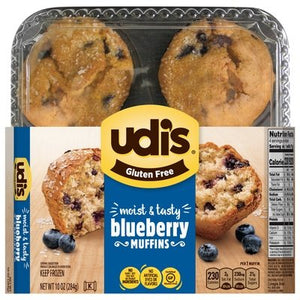 Udi Muffin Blubry Gf 4Pk 6/10 OZ [UNFI #79742]
