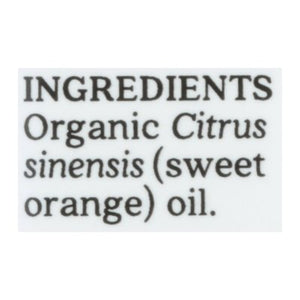 OG2 Aura Cacia Essntl Oil Orange Sweet .25 OZ [UNFI #51744] T