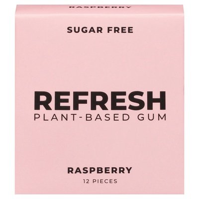 Refresh Gum Raspberry 12/12 Ct [UNFI #87996]