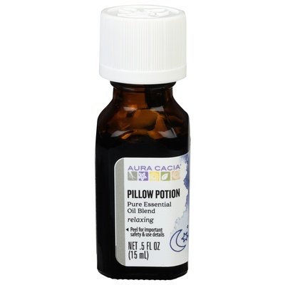 Aura Cacia Pillow Potion Essntl Sltns .5 OZ [UNFI #55550] T