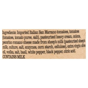 Cucina Psce La Vodka 12/25 OZ [UNFI #27993]