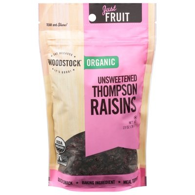 OG2 Woodstock Thompson Raisins 8/13 OZ [UNFI #06738]