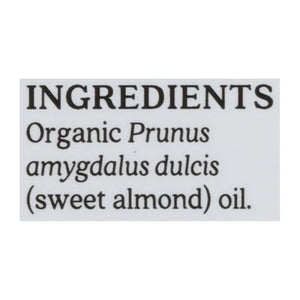 OG2 Aura Cacia Swt Almnd Skin Care Oil 4 OZ [UNFI #50869] T