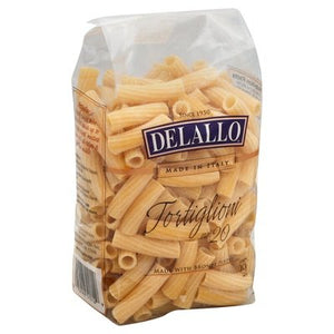 Delallo Tortiglioni #20 8/16 Oz [UNFI #37863]
