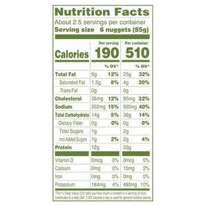 Applegate Farms Chicken Nuggets 12/8 OZ [UNFI #70700]