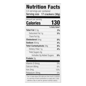 Sesmark Sea Salt Cracker 6/3.5 OZ [UNFI #52498]