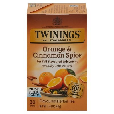 Twinings Orng/Cinn Spice 6/20 BAG [UNFI #25887]