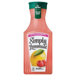 Smply Lmnade Raspberry 6/52 OZ [UNFI #69138]