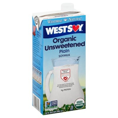 OG2 Westsoy Unsweetened 12/32 OZ [UNFI #12409]