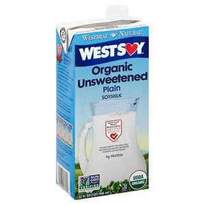 OG2 Westsoy Unsweetened 12/32 OZ [UNFI #12409]
