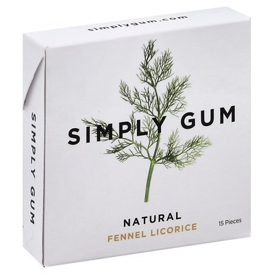 Smply Gum Fennel Natural 12/15 CT [UNFI #30554]