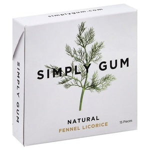 Smply Gum Fennel Natural 12/15 CT [UNFI #30554]