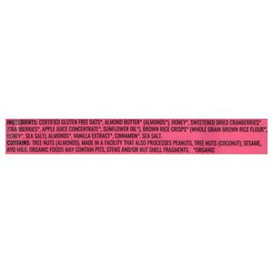 Kates Real Food Oatmeal Cranberry Almond 12/2.2 Oz [UNFI #00971]